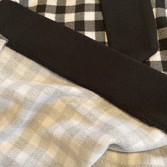 Cherie Black White Gingham Paper Bag High Waist Tie Belt Skirt - Picture 12 of 14